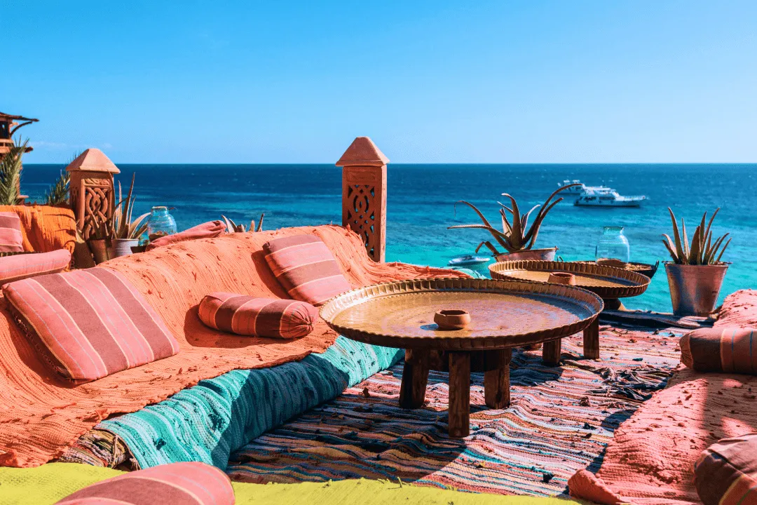 Cafe on the beach