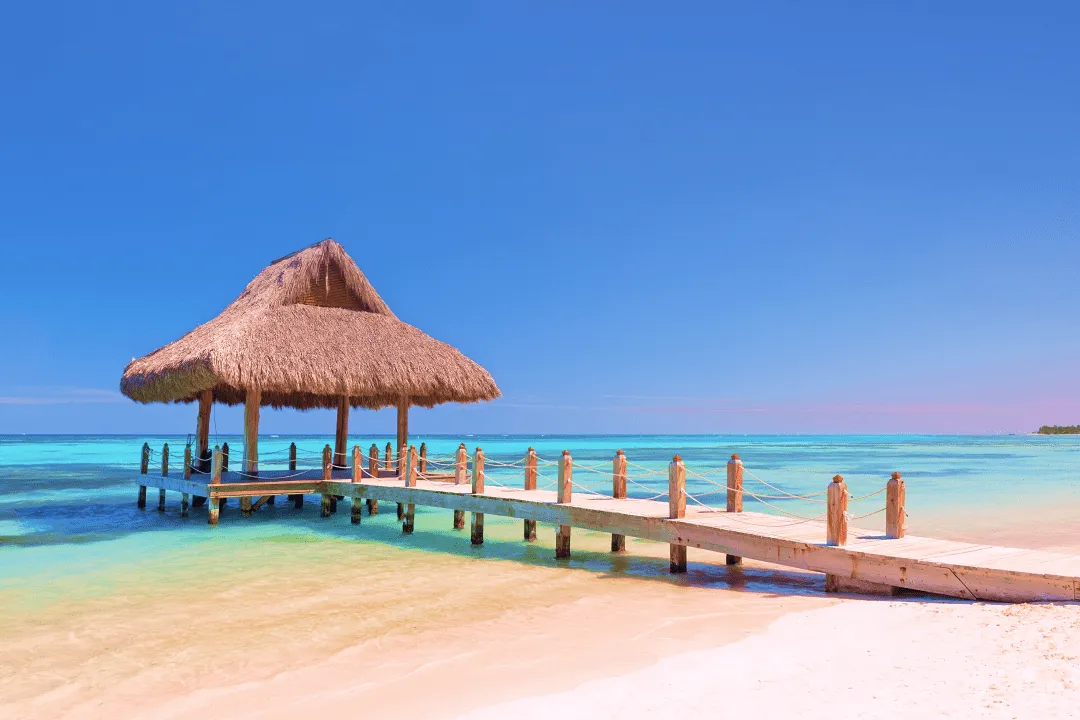 Gazebo on the water