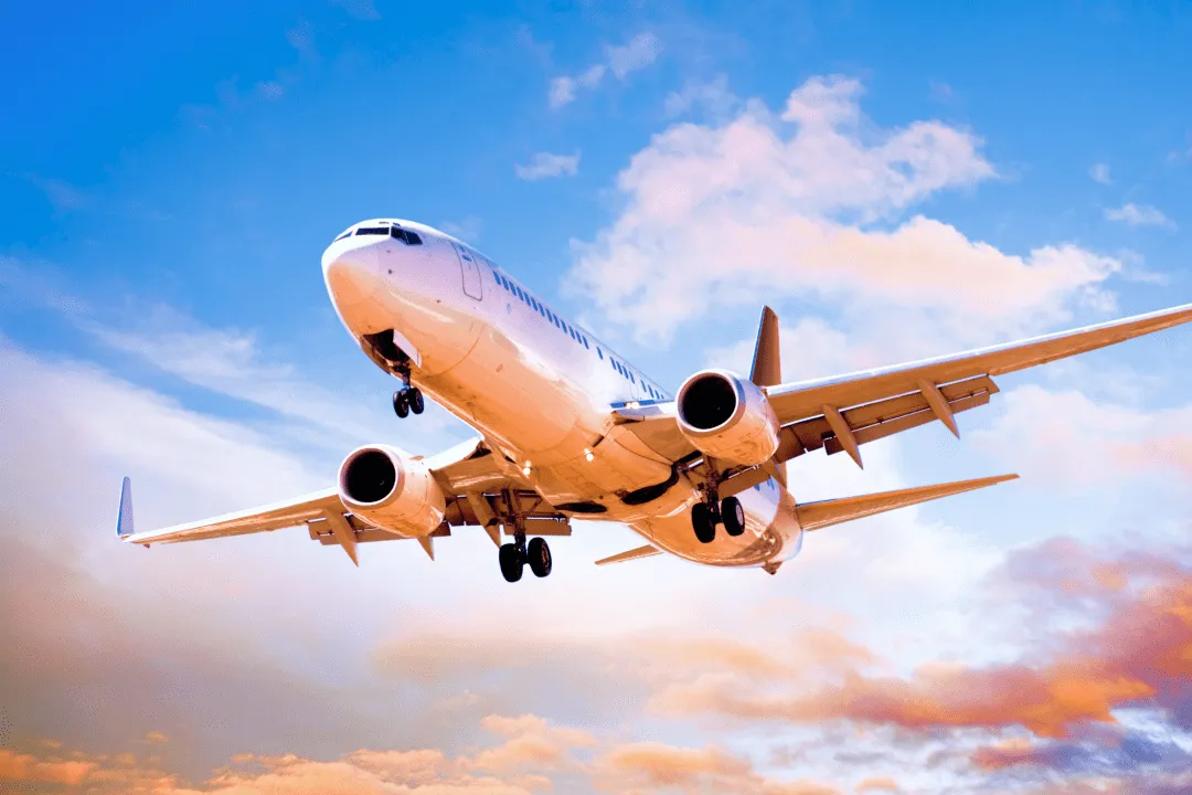 Airplane taking off