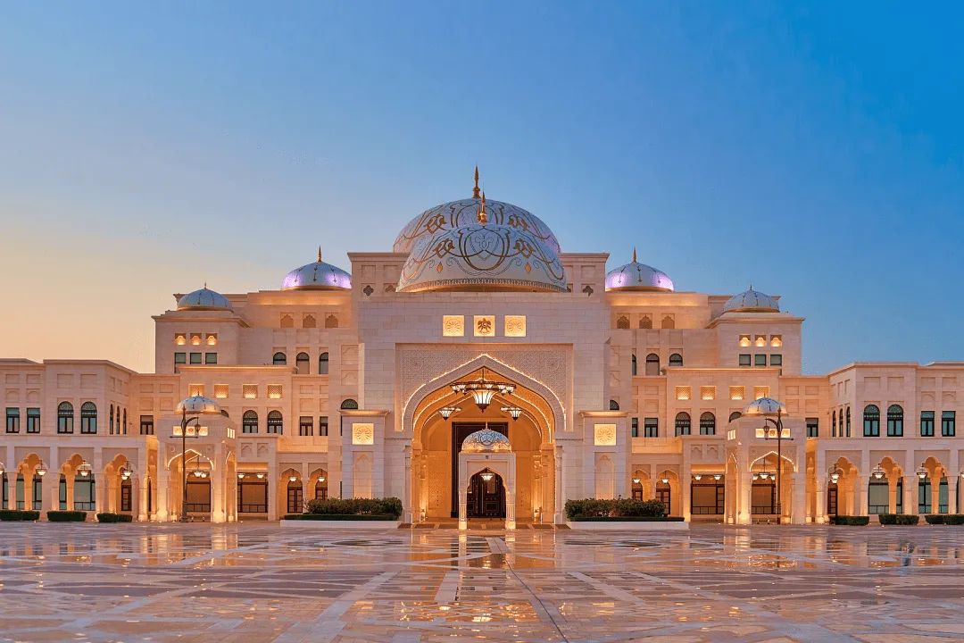 Presidential Palace in Abu Dhabi