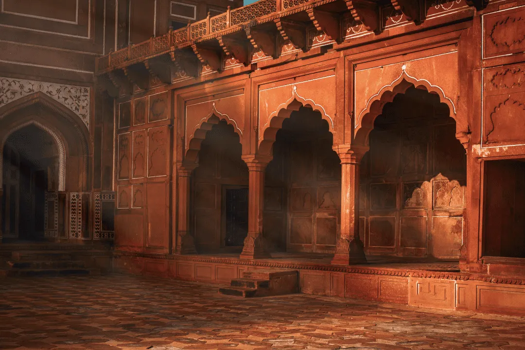 Interior of the Taj Mahal