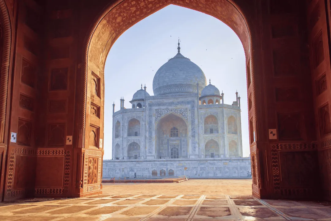 Entrance to the Taj Mahal