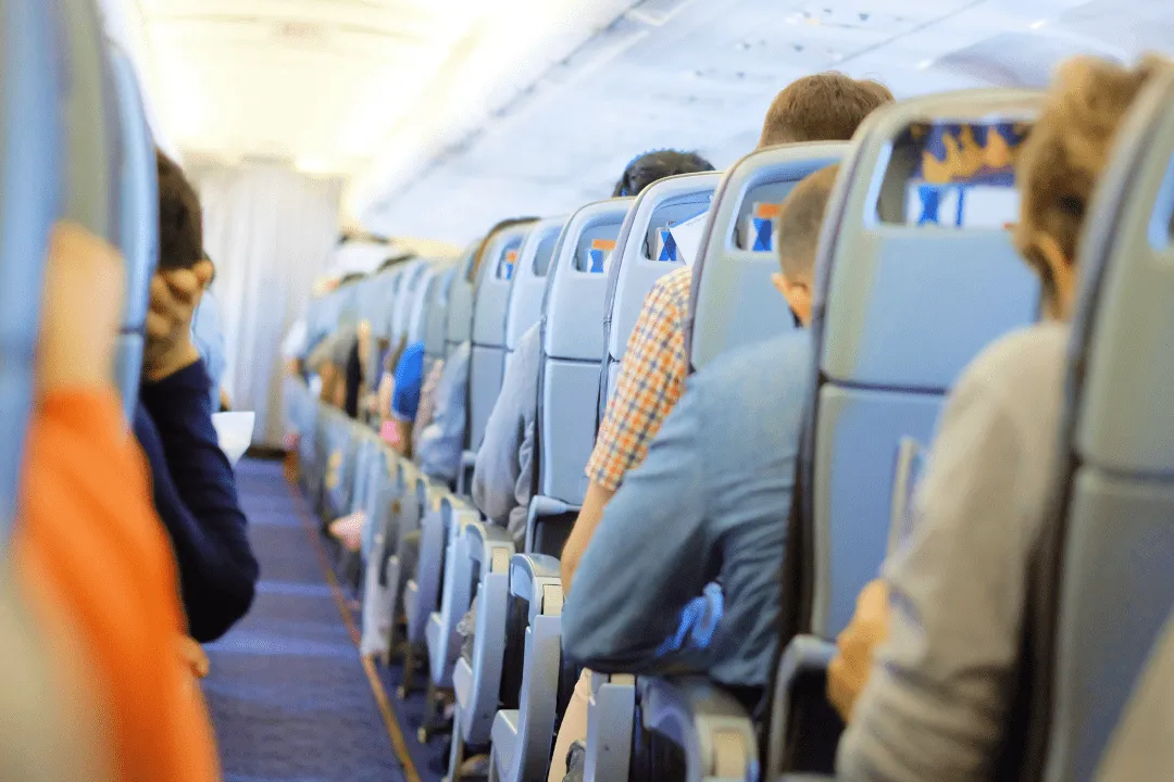 People on a plane