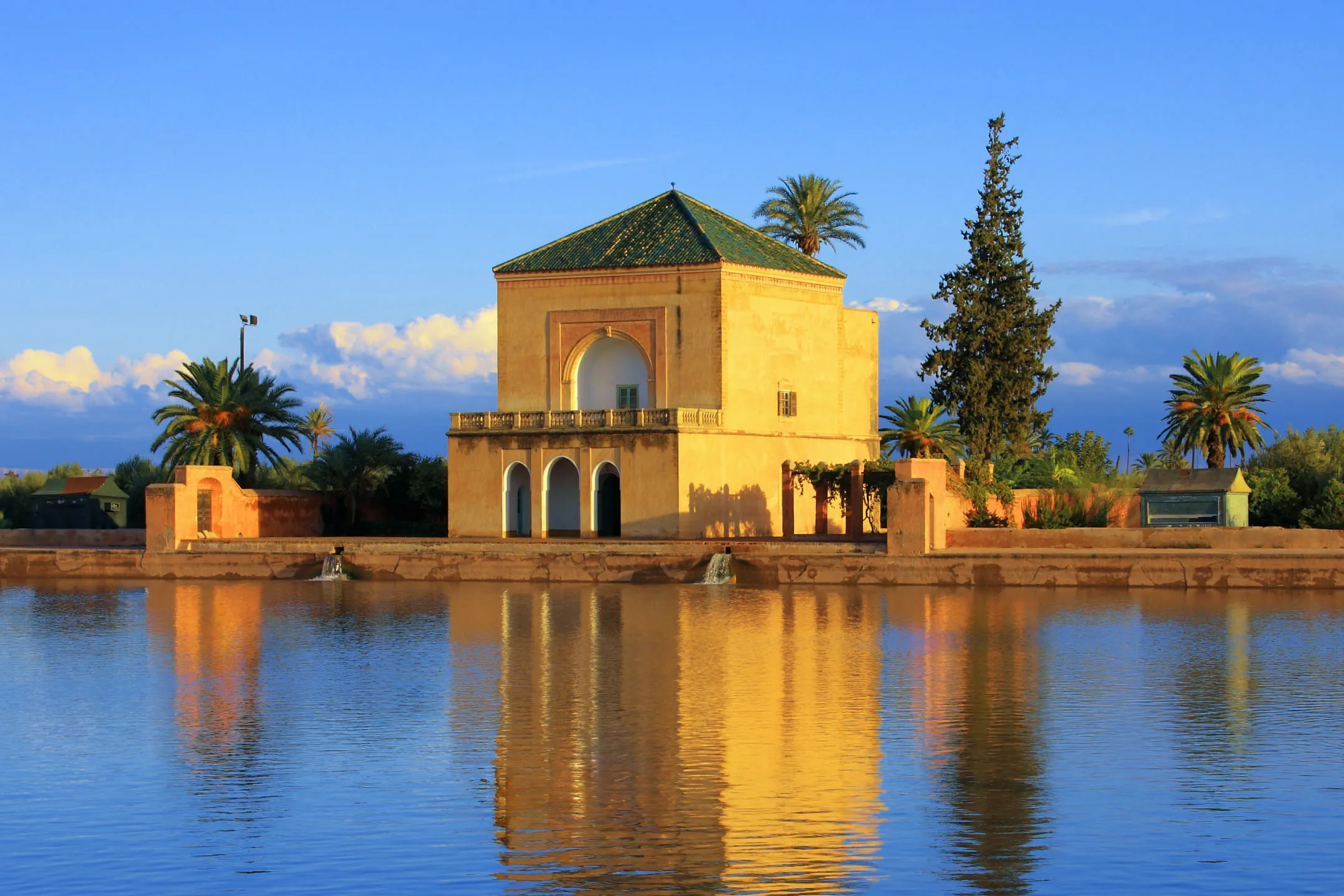 Menara Gardens in Morocco