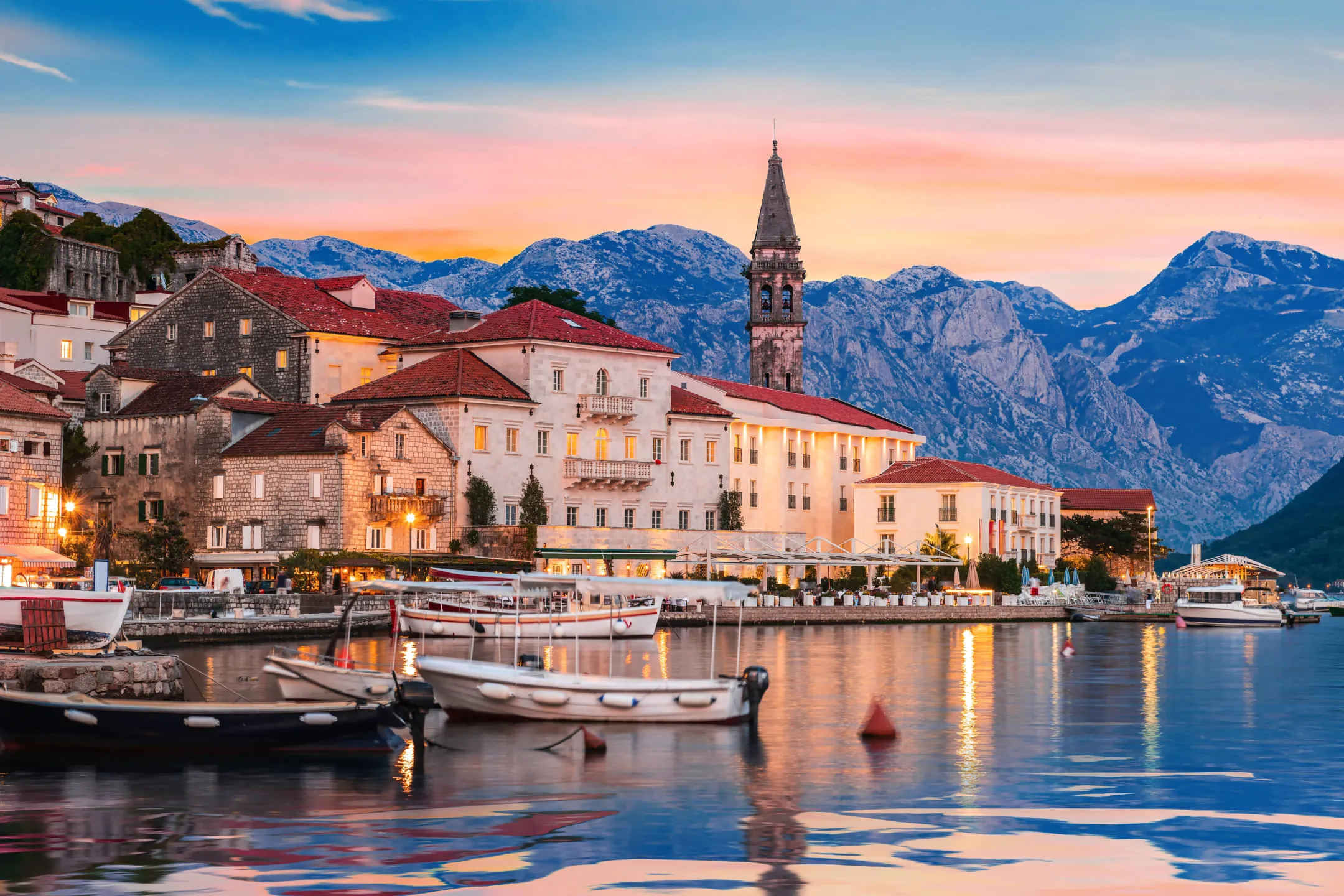 Pier in Montenegro