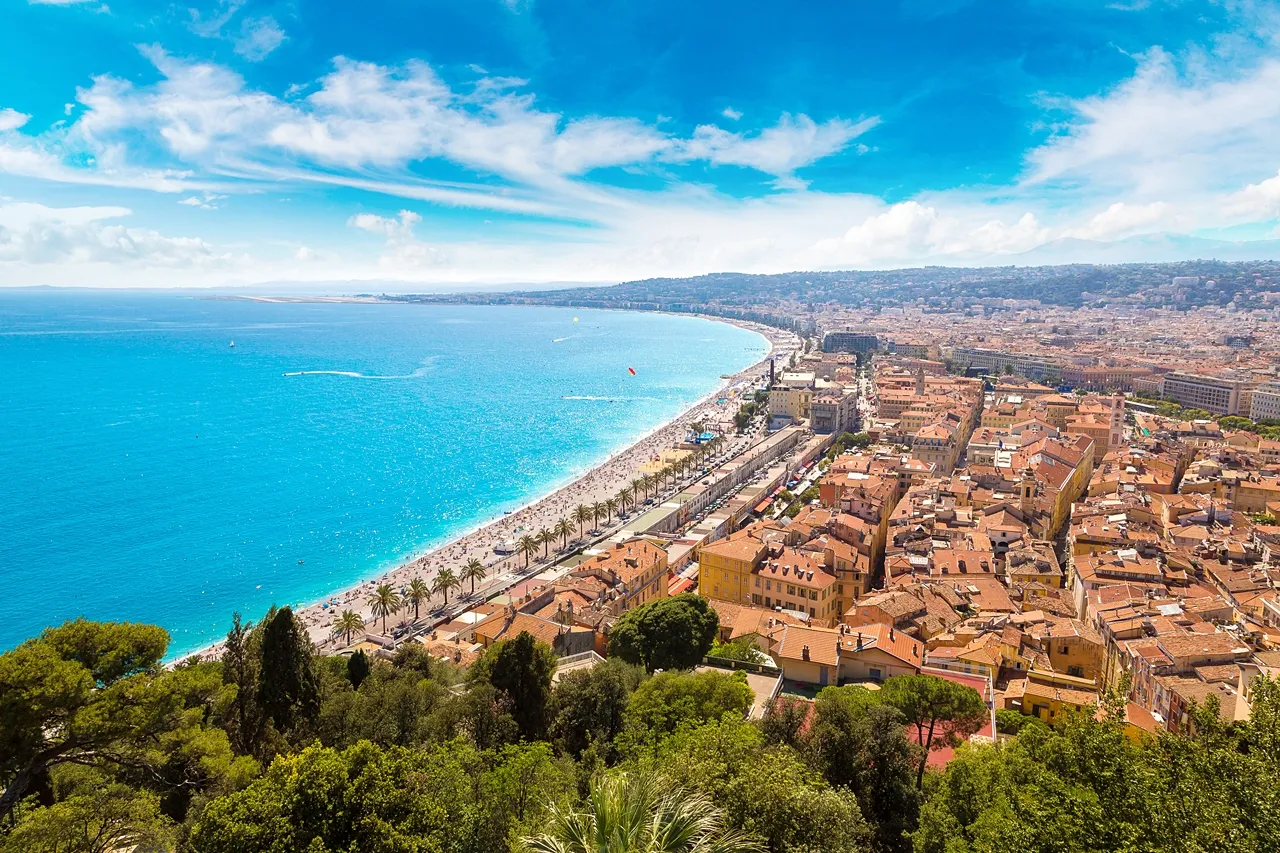 Nice coastline
