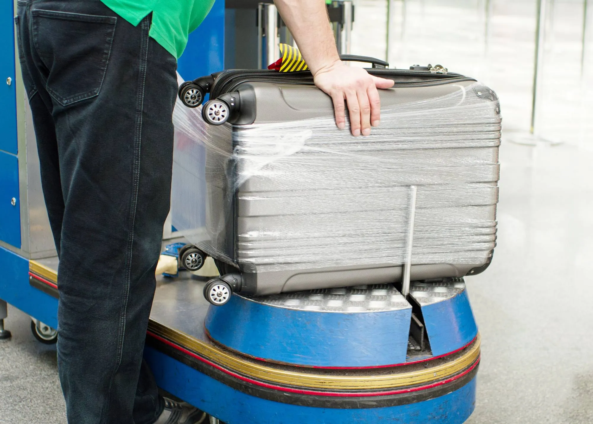 Why Wrap a Suitcase in Film?