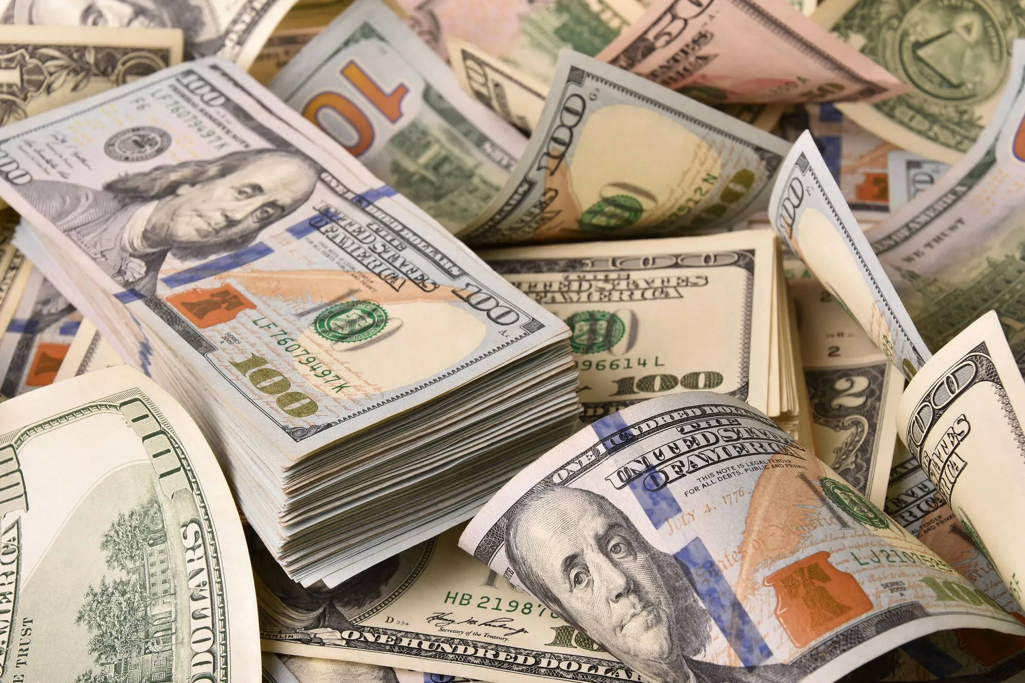 Old and new style dollars