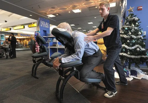 massage at the airport