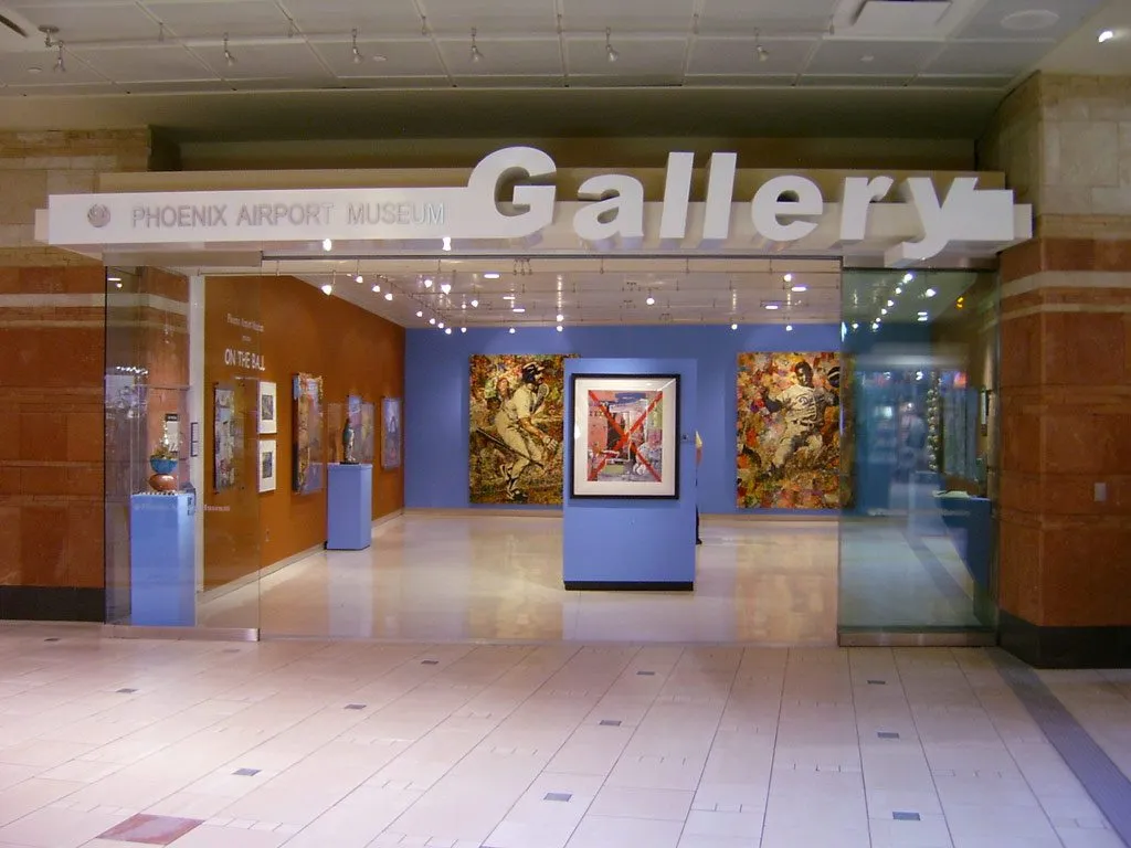 museum at Phoenix airport, USA