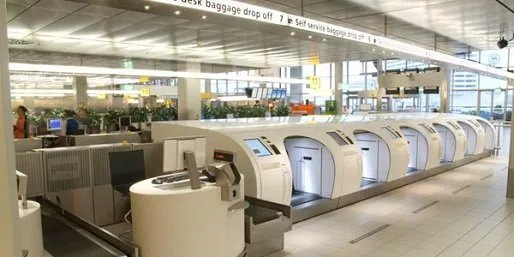 Where to drop off baggage if you checked in online?