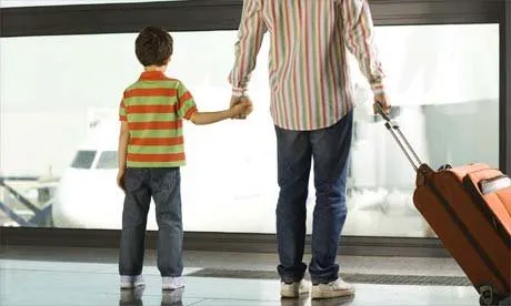 Rules for flying with children