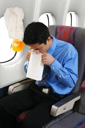 What to do if you get airsick?