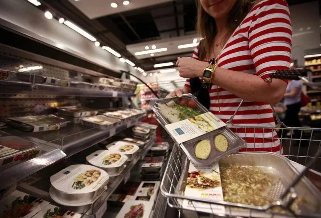 Marks and Spencer London convenience food