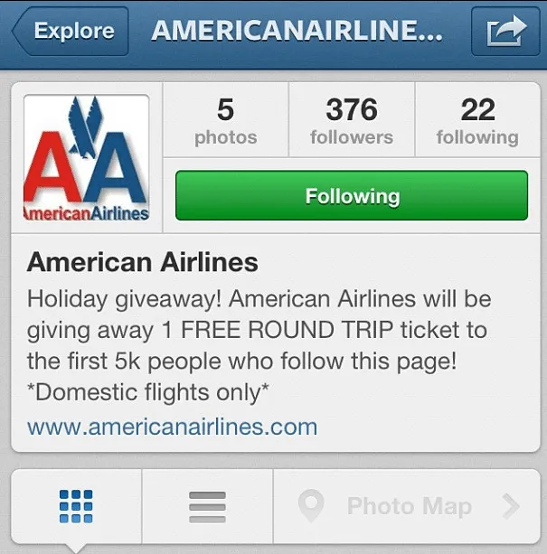 fake instagram accounts