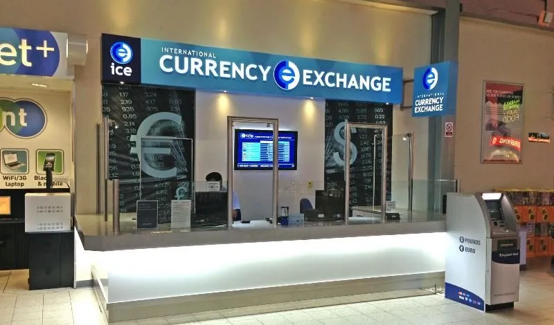 currency exchange abroad