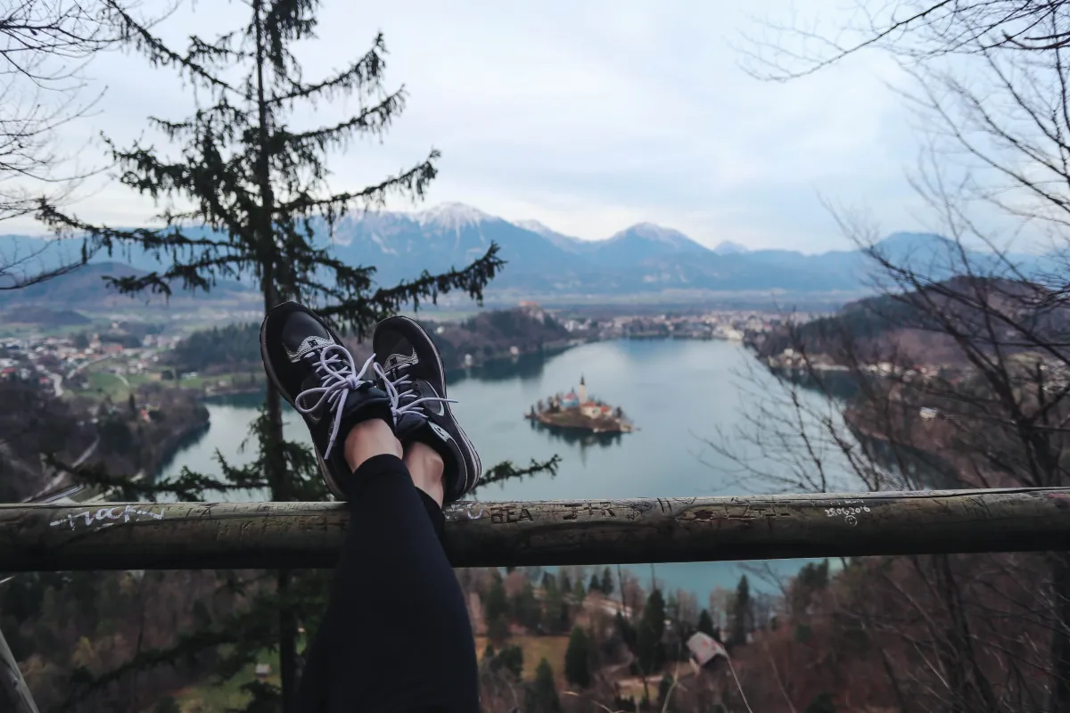 bled view from observation deck