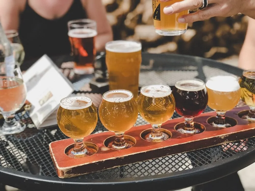 Assortment of beer in Bavaria