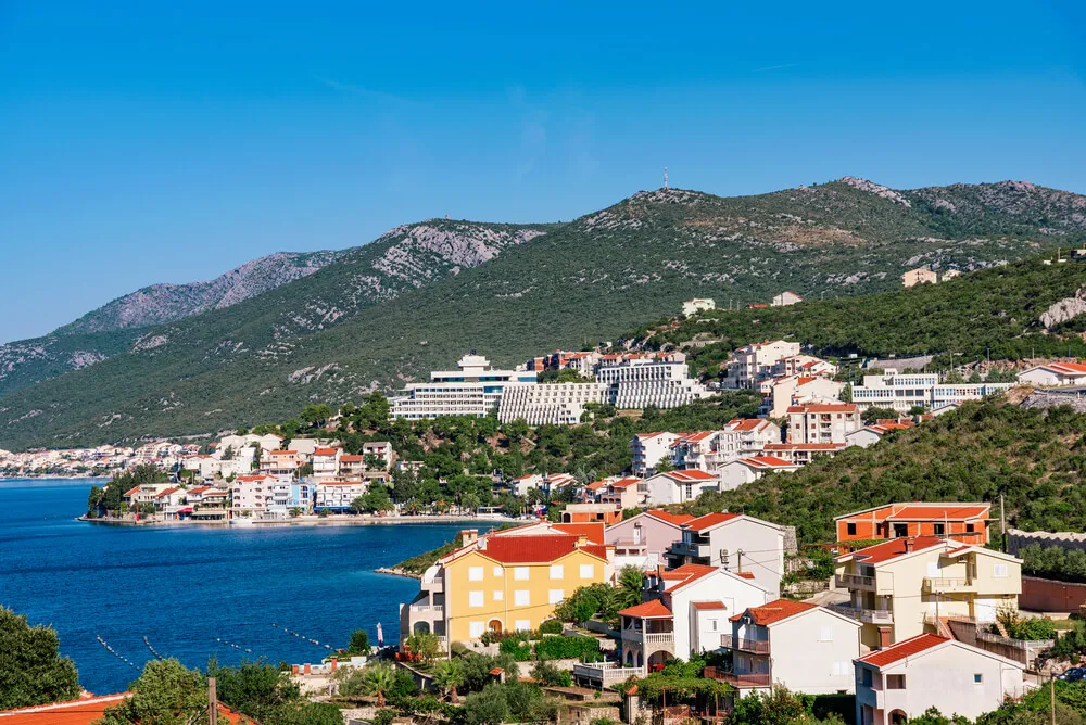 Resort town of Neum