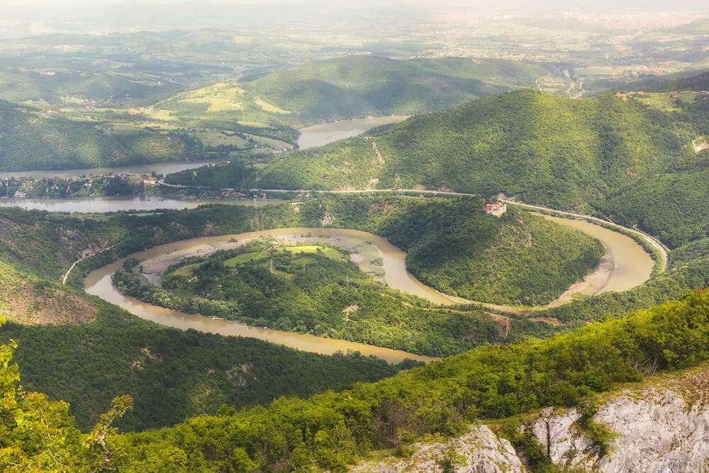 Gorge in Serbia