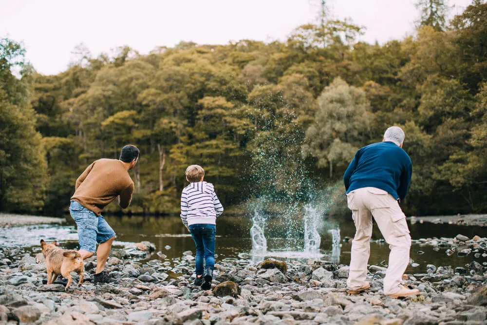 Family trip abroad