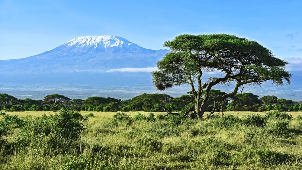 Mount Kilimanjaro in Tanzania