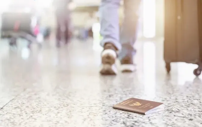 What to do if your passport is lost on the eve of departure