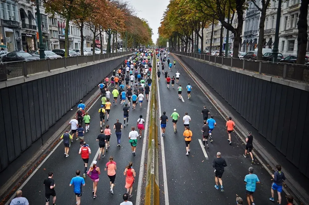 How to run a marathon on vacation?