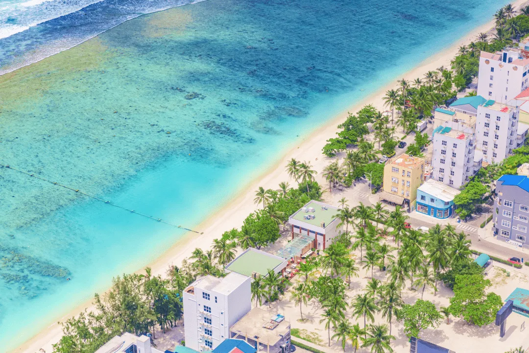 Hulhumalé Island beach