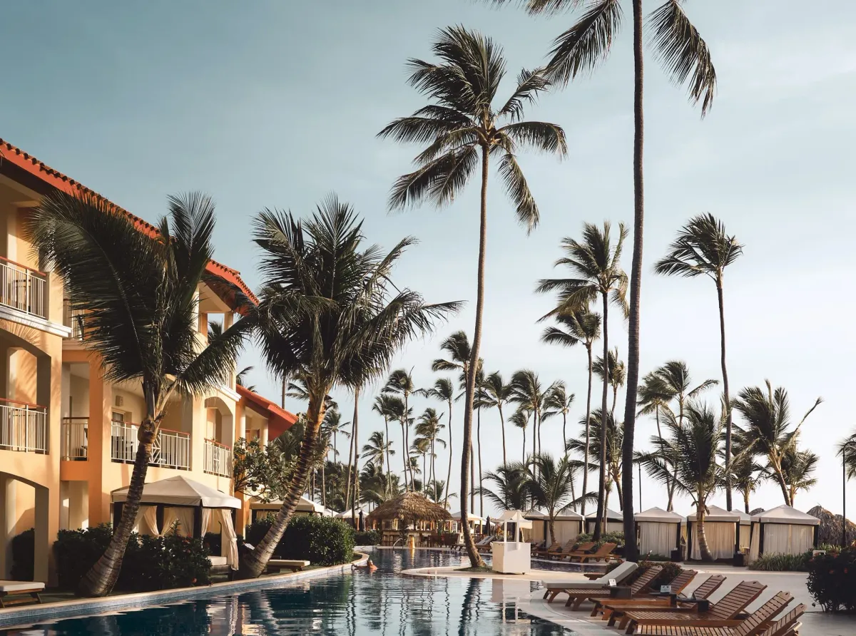 Hotel with a pool