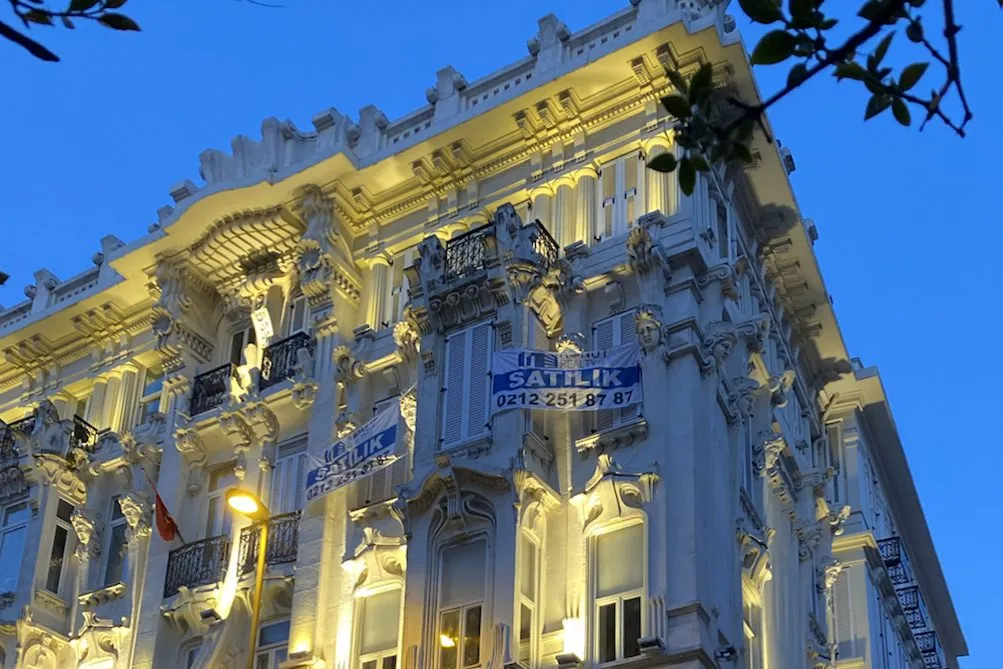 Building in Taksim Square, Istanbul
