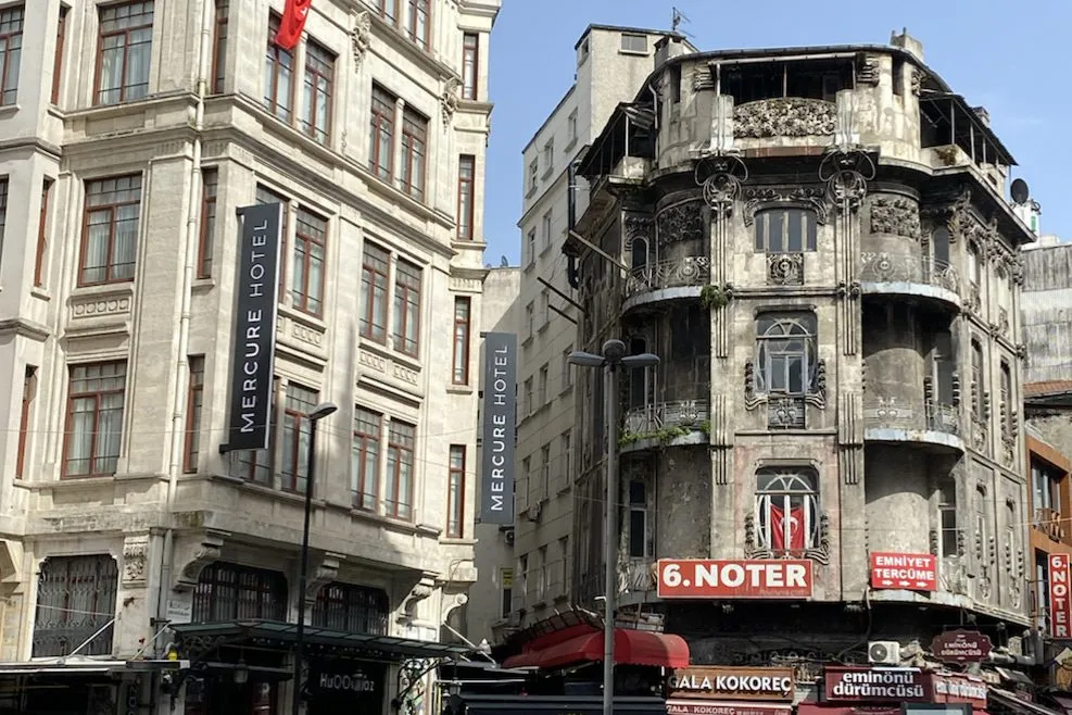 Sultanahmet district in Turkey