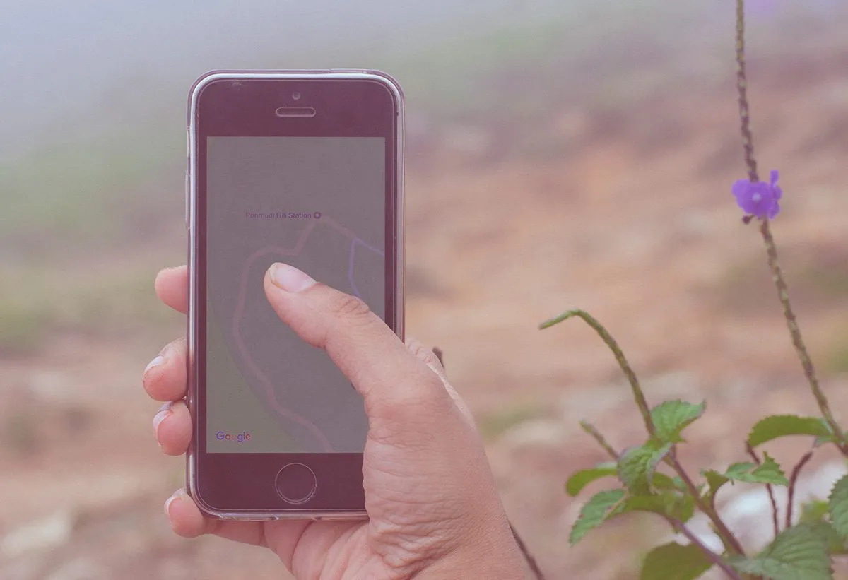 Google Maps on phone
