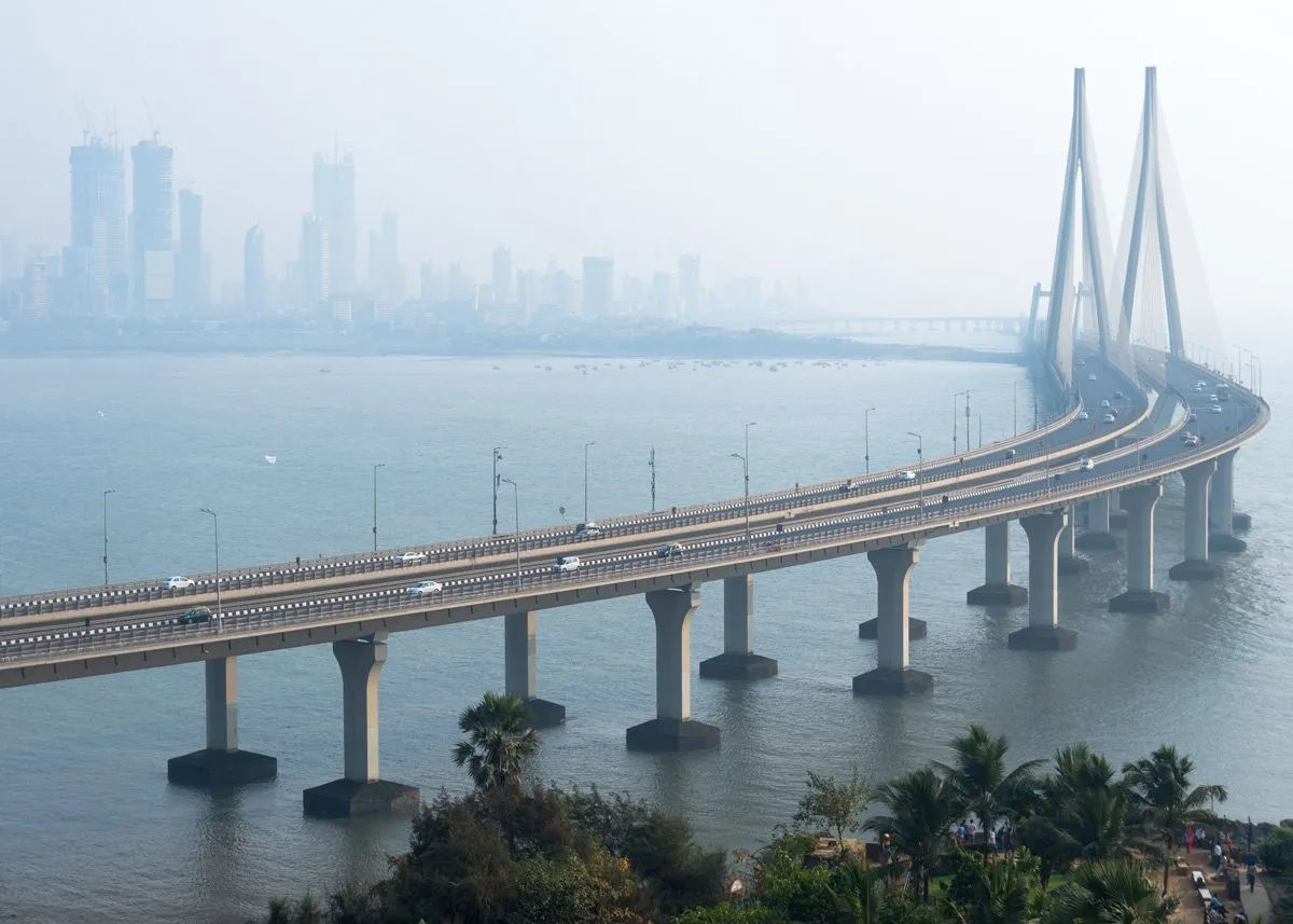 Bridge leading to the city