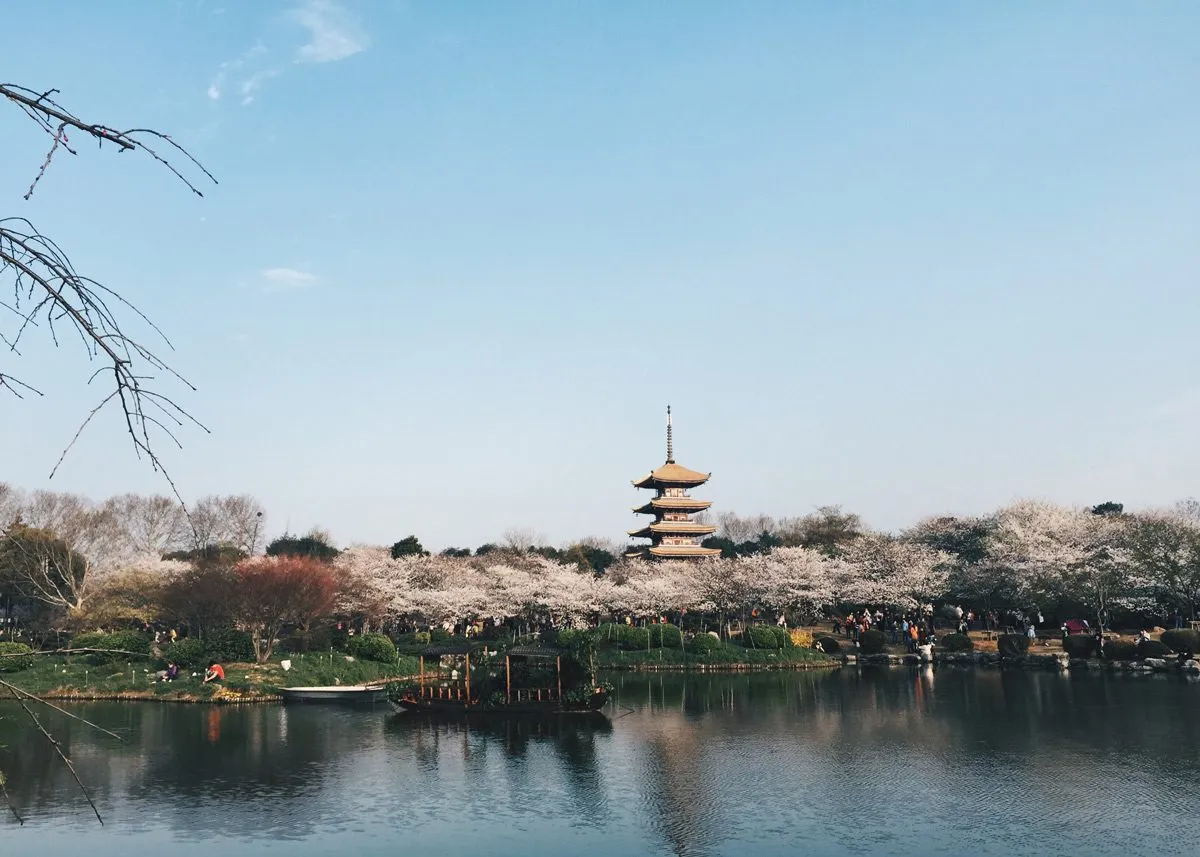 Temple near the water