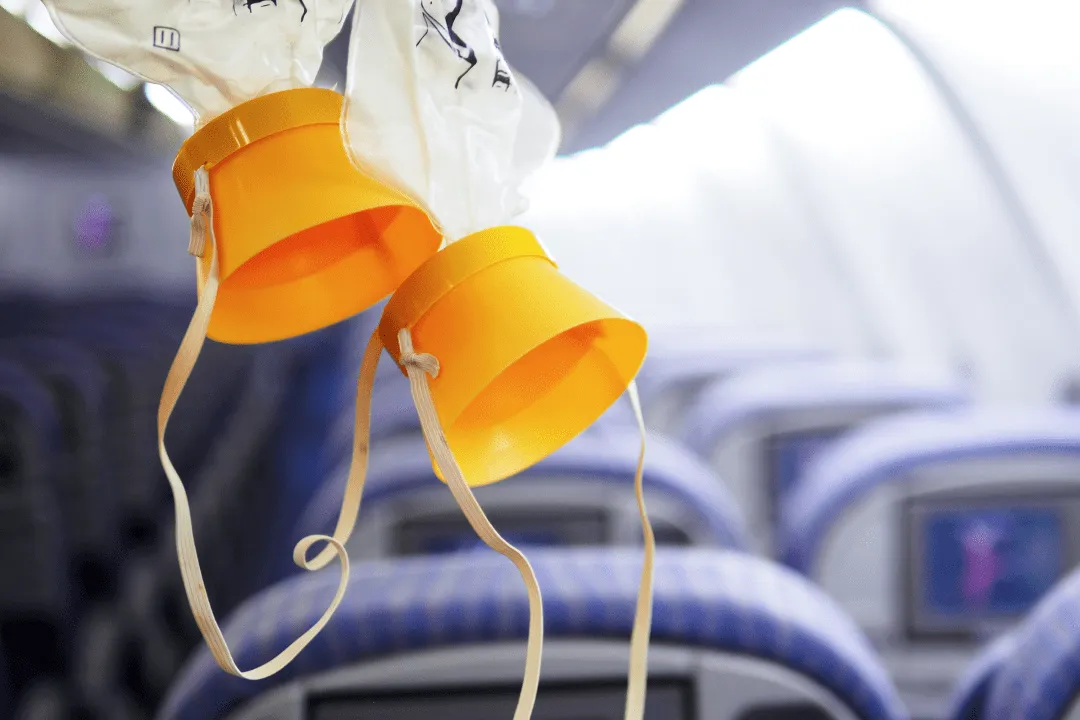 What happens during aircraft cabin depressurization