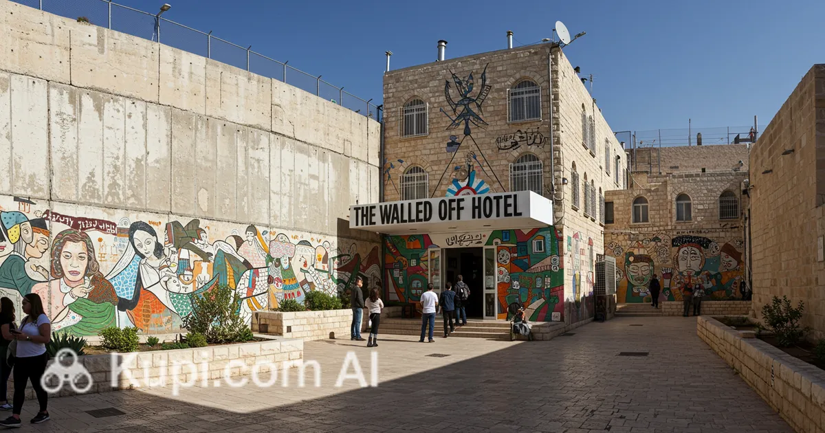 The Walled Off Hotel: Banksy's Art Stay in Bethlehem