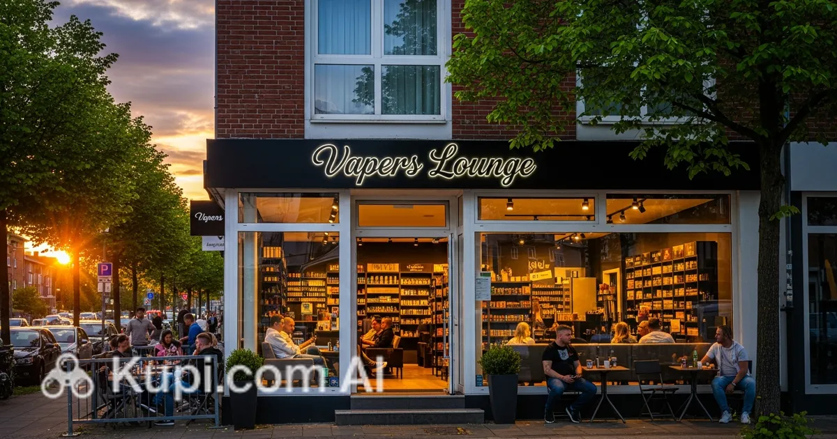 Vape Shop Mönchengladbach Vapers Lounge: Relaxing Atmosphere & Top Services