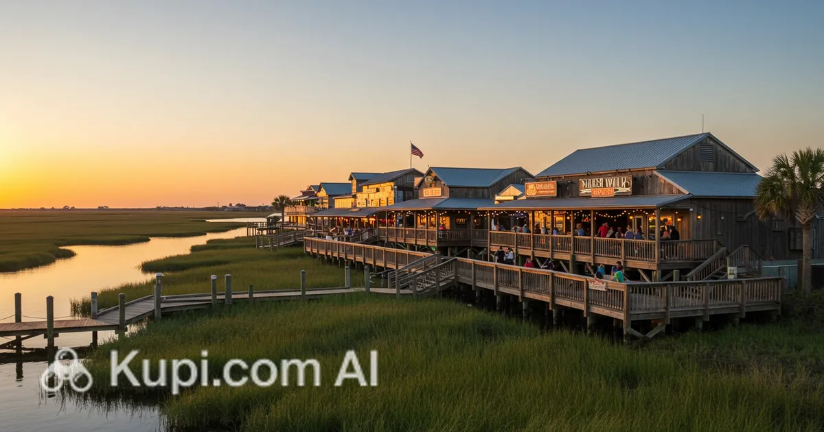 Visit Murrells Inlet MarshWalk: Seafood & Live Music - kupi.com