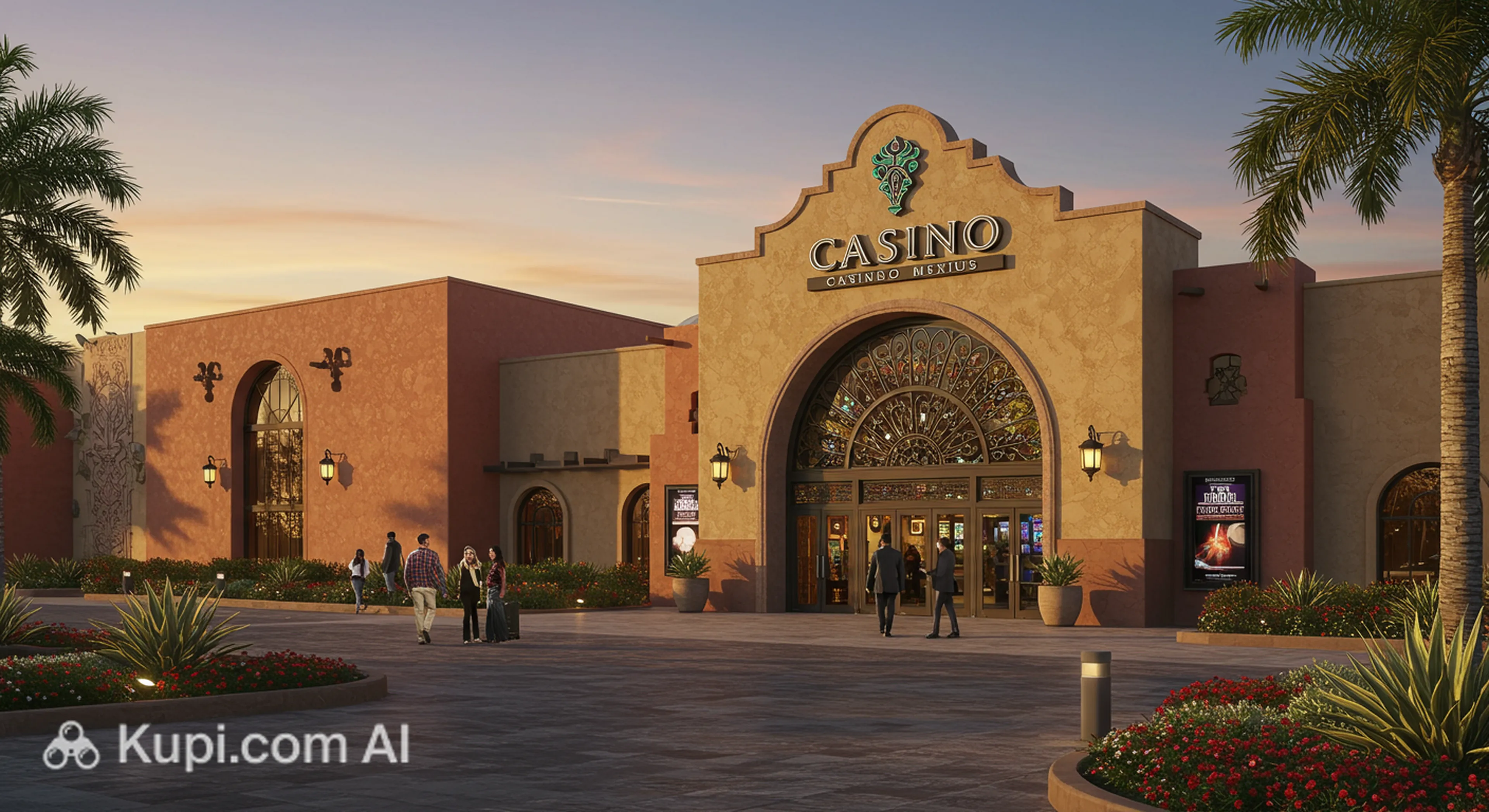 Ambiente de casino representativo de Olissimo