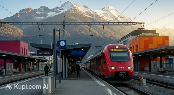 Sion Railway Station