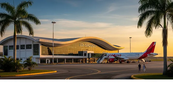 Los Garzones Airport