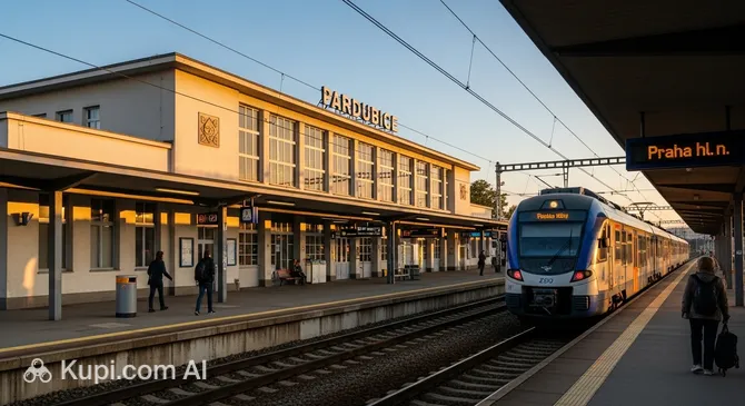 Pardubice Main Railway Station