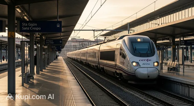 Gijón Railway Station