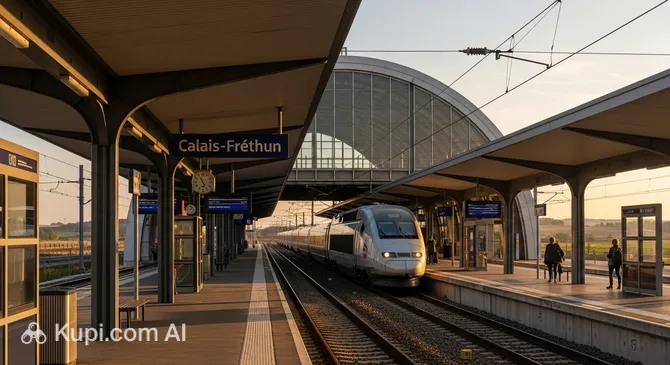 Calais-Fréthun Railway Station