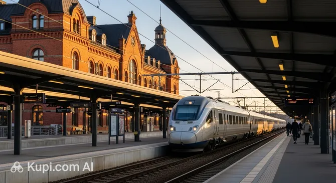 Ängelholm Railway Station