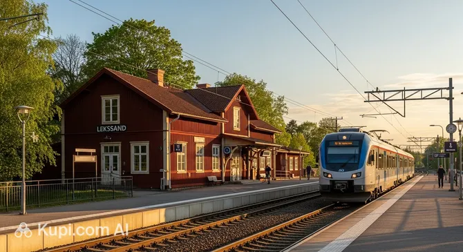 Leksand Railway Station