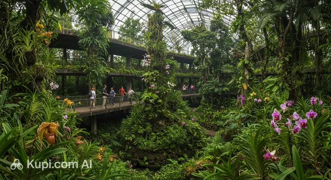 Orchidarium of the Solitary Indian