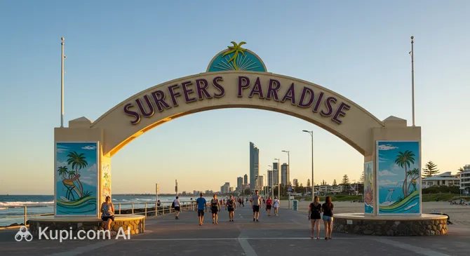 Surfers Paradise Sign