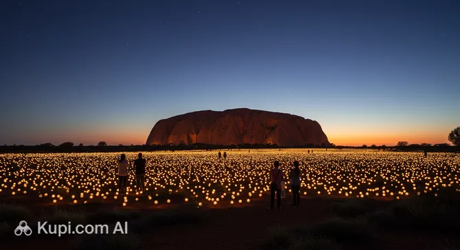 Field of Light Uluru